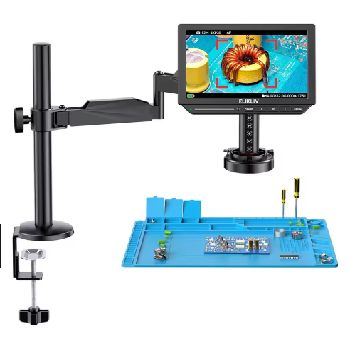 Digitalnik Mikroskop 52MP 4K z zaslonom in 2000x zoomom